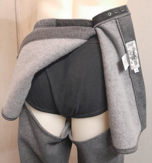 Men's Open Back Fleecy Pants