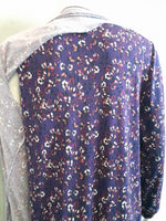 Sheena Long Sleeve Split Back Shell Dress
