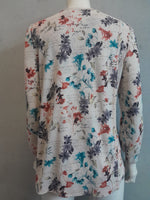 Manuka Long Sleeve X-Over Split Back Top