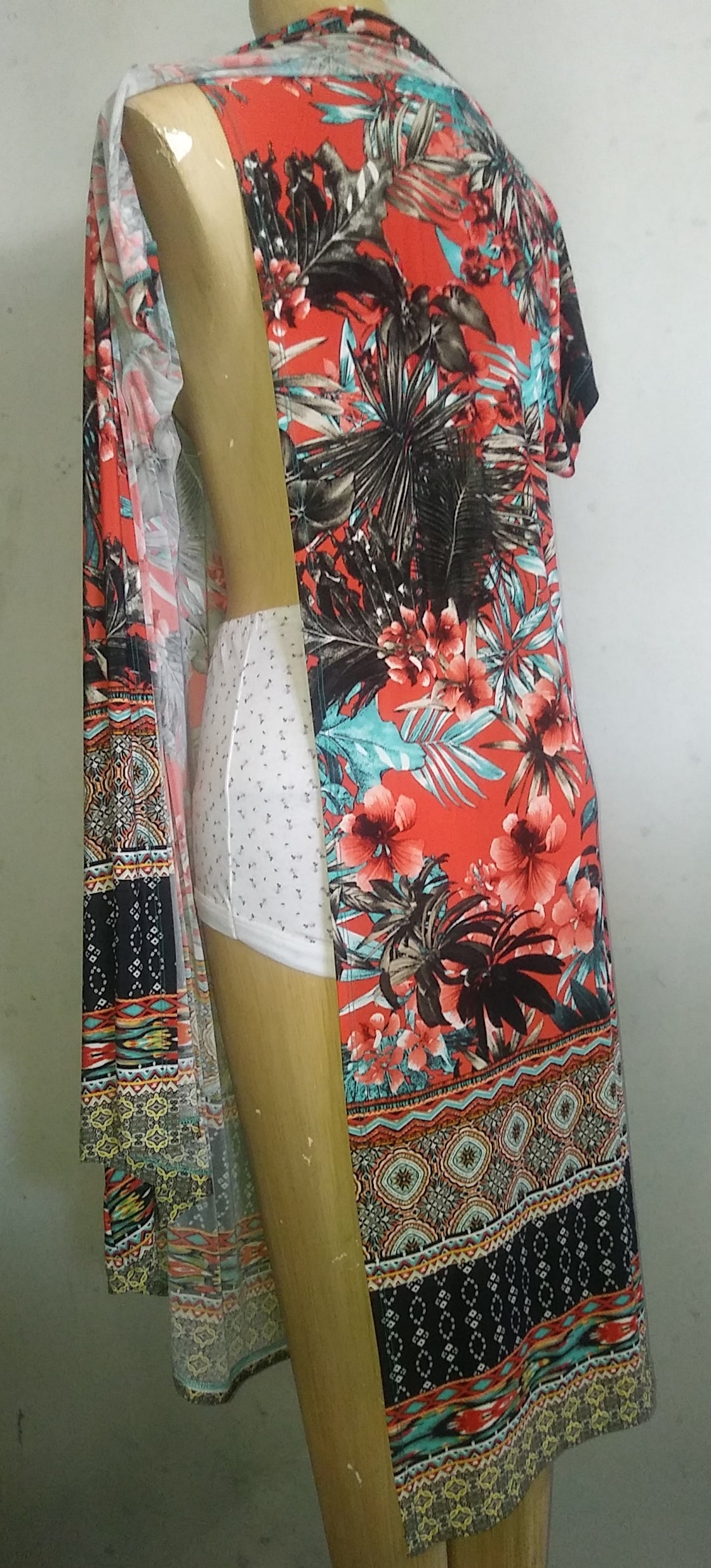 Barbados- Julia Border Dress - Adaptive Fitz Clothing