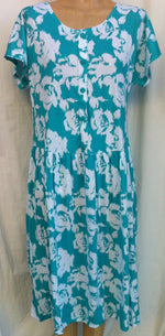 (L5) ROSIE - JADE - Split Back Day Dress - Adaptive Fitz Clothing