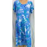 (L4) GEORGIA - FRENCH BLUE - Budget Split Back Day Dress - Adaptive Fitz Clothing
