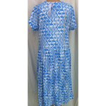 (L4) MANHATTAN - FRENCH BLUE - Budget Split Back Day Dress - Adaptive Fitz Clothing